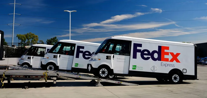 GM BrightDrop  FedEx    EV600